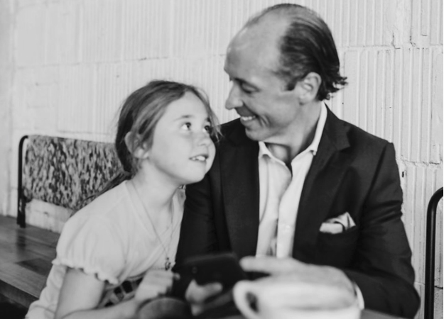 Anthony Byrne With Daughter - Better Parents Make Better CEOs
