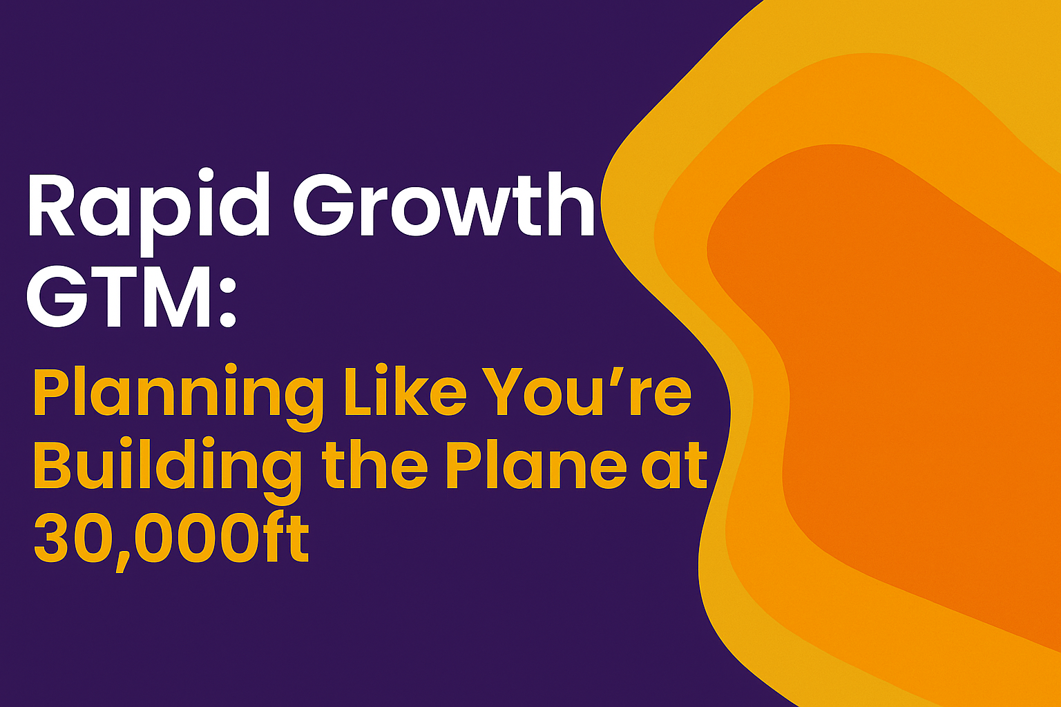 Blog: 30,000tf GTM